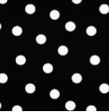 Polka Dot Black White Pot Holder & Oven Mitt