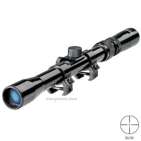 Tasco Rimfire Riflescope 3-7x20mm Black Gloss 30/30 Ret