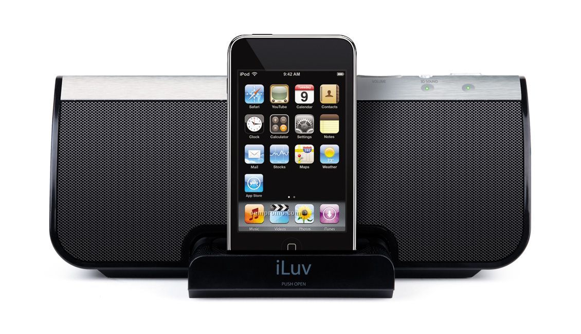 Iluv Mini Stereo Speaker System For Ipod,China Wholesale Iluv Mini