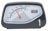 Lcd Clock With Thermometer - Horizontal