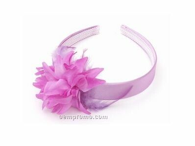 Lilac Chrysanthemum Headband