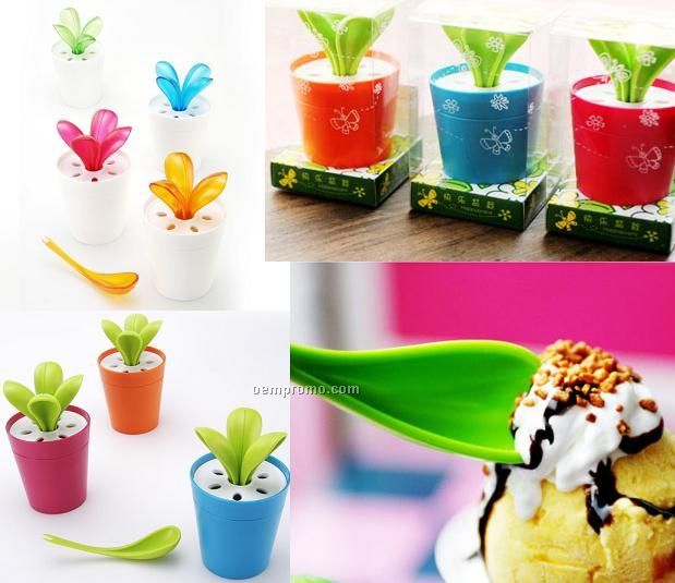 Plant Theme Spoon Set