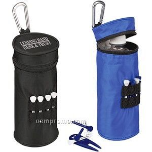 Water Bottle Cooler With Tees And Divot Tool