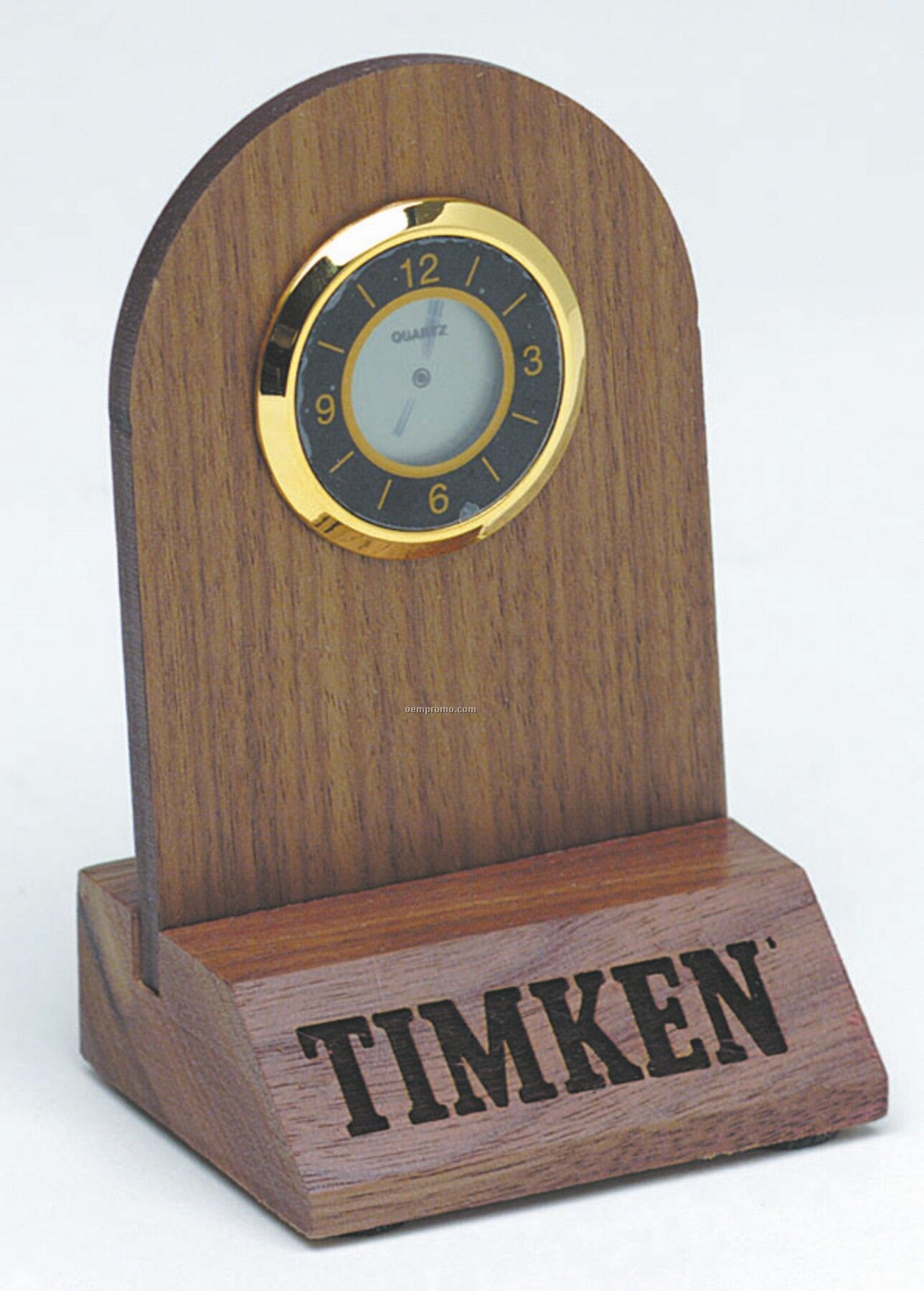 Wood Mini Clock (2"X2 1/2"X4")