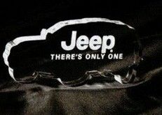 Acrylic Paperweight Up To 16 Square Inches / Jeep