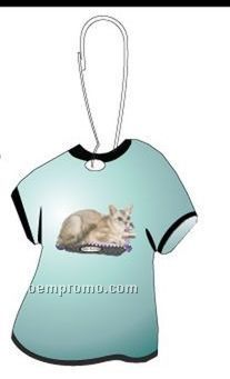 Asian Burmilla Cat T-shirt Zipper Pull