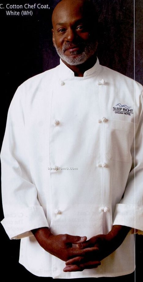 Chef Designs 100% Cotton Chef Coat