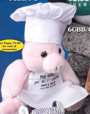 Gb Brite Plush Beanie Stuffed Pig