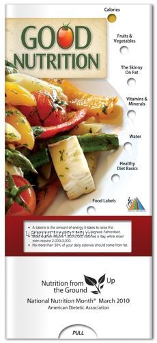 Good Nutrition Pocket Slider Chart/ Brochure