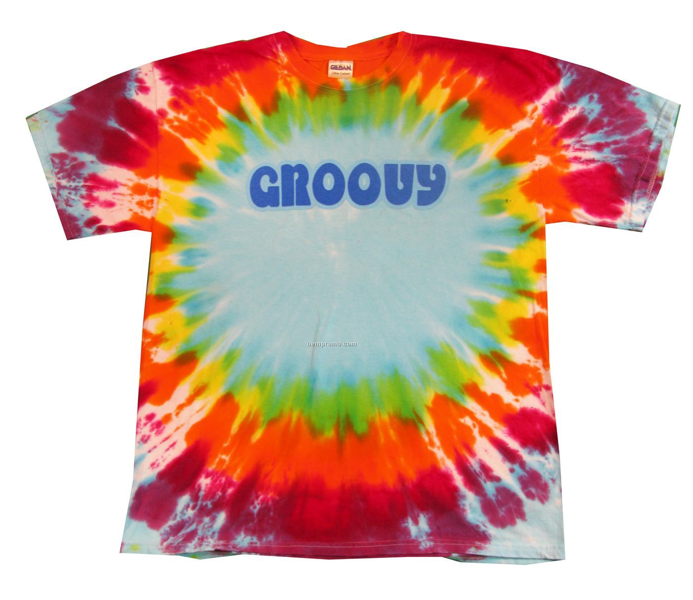 Tie-dye Groovy Bullethole With Print