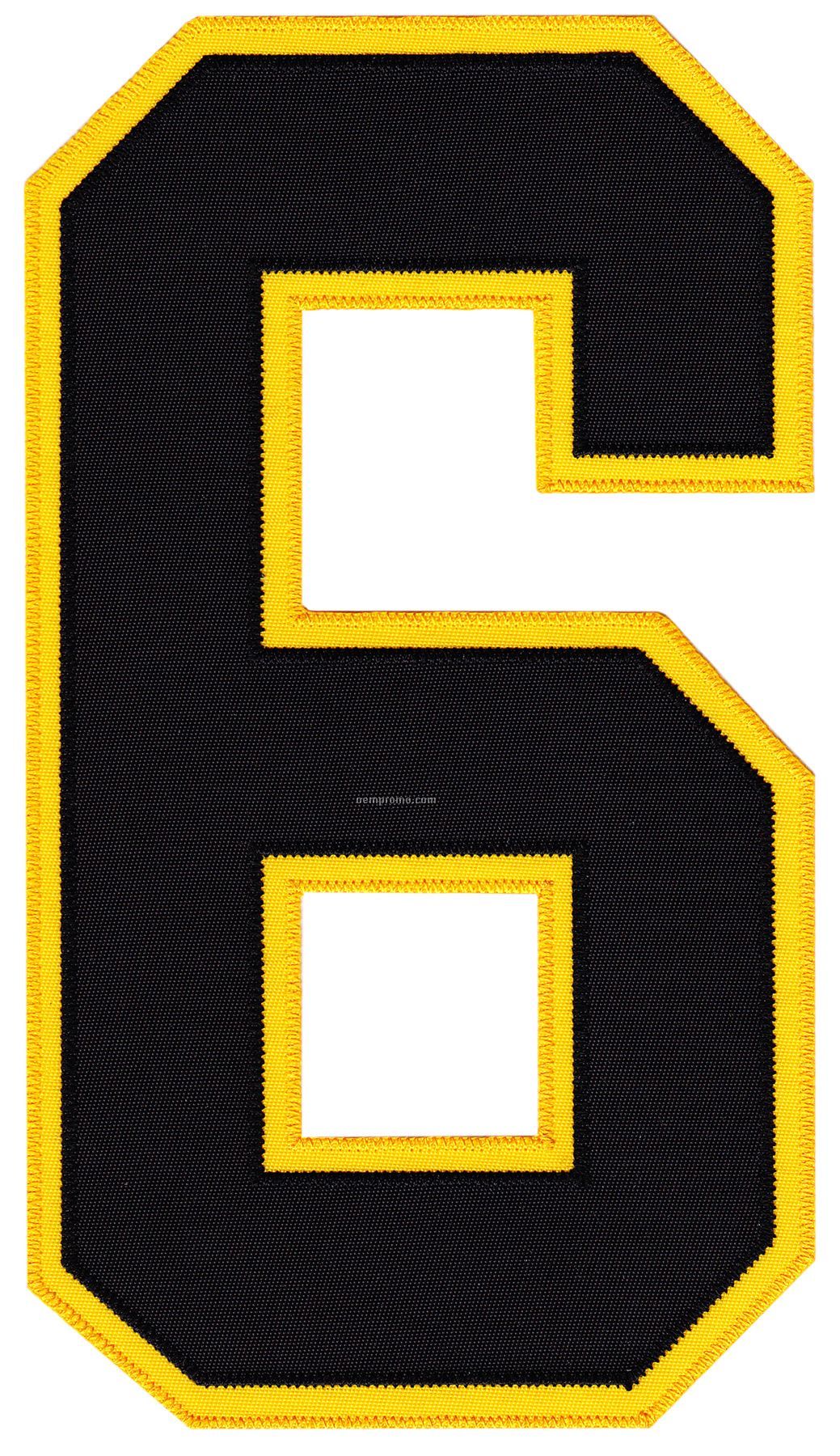 "Real Stitch" Tackle Twill Numbering And Lettering