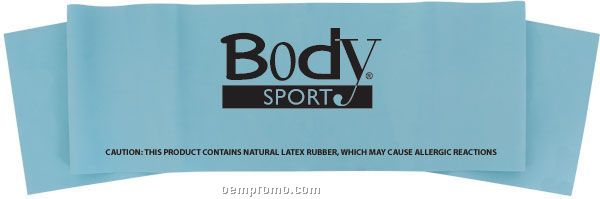 Body Sport 3' X 5" Exercise Band, Light