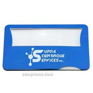 Light Up Magnifier Card - Blue
