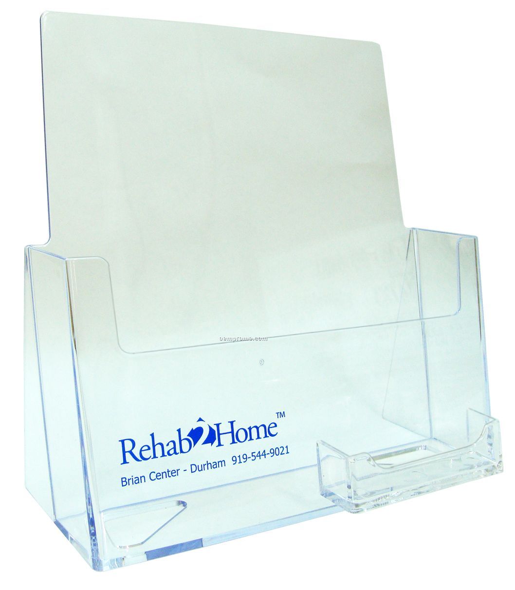 Slant Back Brochure Holders With Bch1 - Large (Fits 8-1/2"X11" Inserts)