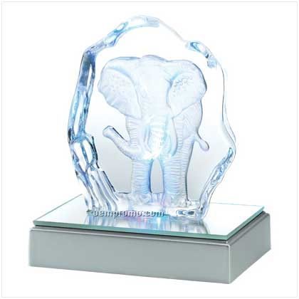 Elephant Lighted Sculpture