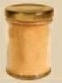 Medium Pure Granulated Maple Sugar In Cylinder Jar 60 Ml (No Imprint)