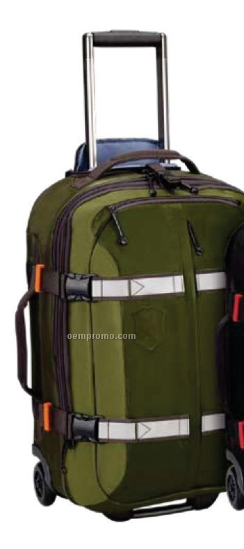 Pine Green Ch-97 Collection 20" Wheeled Carry-on Suitcase