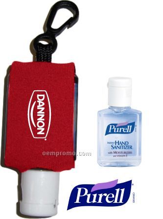 Purell 0.5 Oz. Hand Sanitizer In Neoprene Sleeve