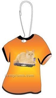 British Shorthair Cat T-shirt Zipper Pull