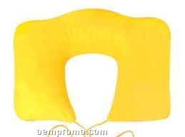Inflatable Neck Pillow W/ Cotton Cover