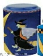 Witch Regular Ceramic Cookie Keeper Jar (Custom Lid)