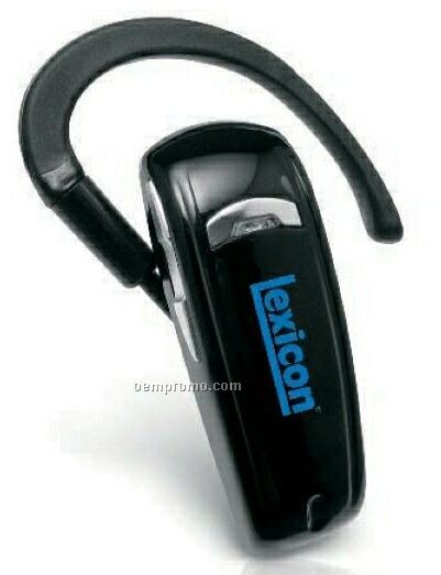 Bluetooth Enabled Headset In Black Finish