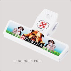 Bag Clip W/ Digital Imprint (4