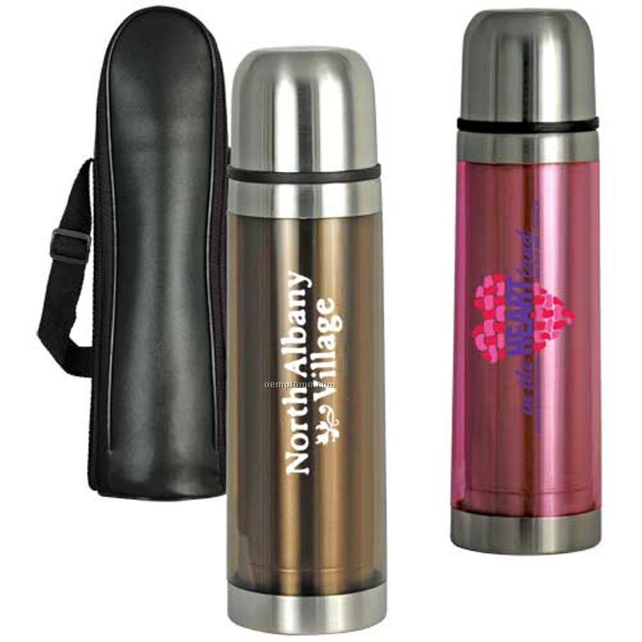 17 Oz. Double-wall Acrylic/ Stainless Thermal Bottle