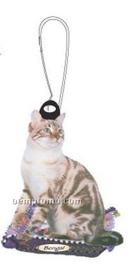 Bengal Cat Zipper Pull