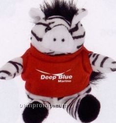 Zebra Cuddle Line Stuffed Animal