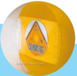 Inflatable Beach Ball W/ CD Holder Insert