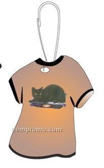 British Bombay Cat T-shirt Zipper Pull