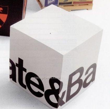 Full Size Non Adhesive Note Cube (2-1/2