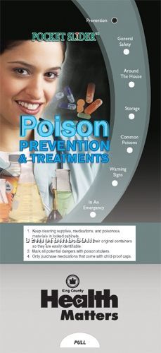 Poison Prevention & Treatment - Pocket Slider Chart/ Brochure