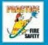 Safety Stock Temporary Tattoo - Practice Fire Safety (2"X2")