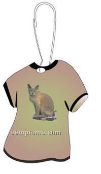 Burmese Cat T-shirt Zipper Pull