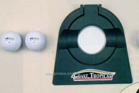 Adjustable Putting Cup W/ Golf Balls & Sp125 Ball Retriever Putter