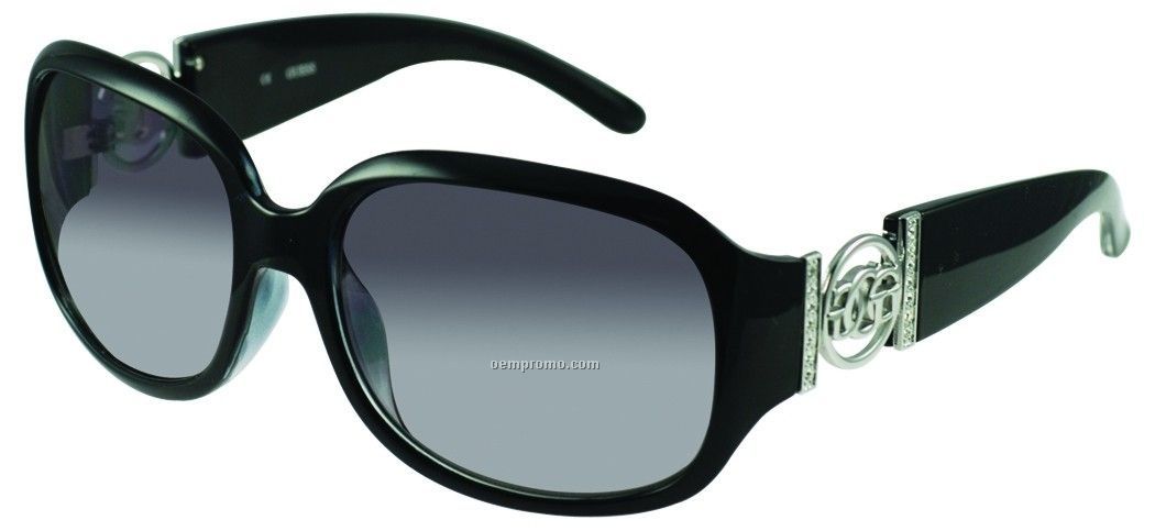 Black Guess Gradient Ladies Sunglasses