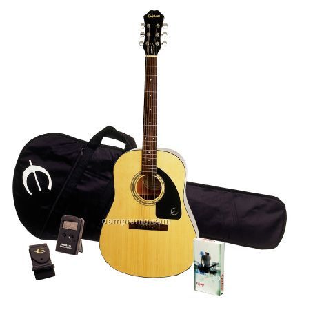 Epiphone Dr 90-s Solid Top Acoustic Player Pack
