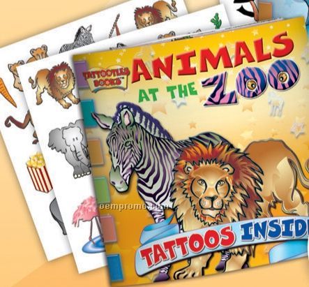 Stock Tattootles Book W/ 2 Tattoo Pages Added To Any Title (8"X8")