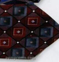Career Silk Printed Tie - Pattern Style L