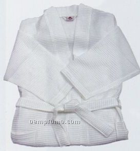 Cotton Waffle Robe (Blank)