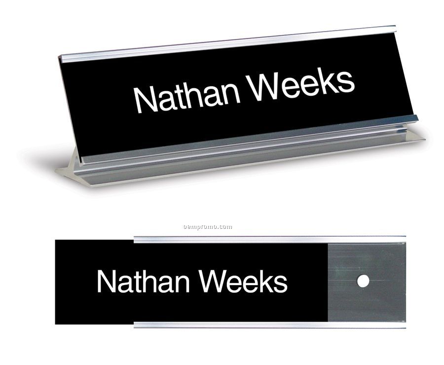 Counter Model Aluminum Nameplate