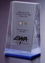 Lucite Wedge Award (3"X5"X1 1/2")