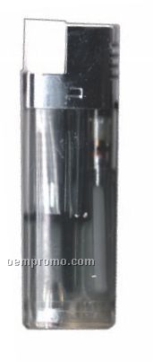 Transparent Top Classic City Lite Refillable Lighter