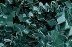 10# Teal Green Color Blends Crinkle Cut Paper Shreds