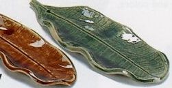 Ceramic Ash Catcher Long Leaf