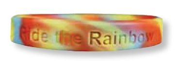 Embossed Silicone Bracelet (Multi-color)