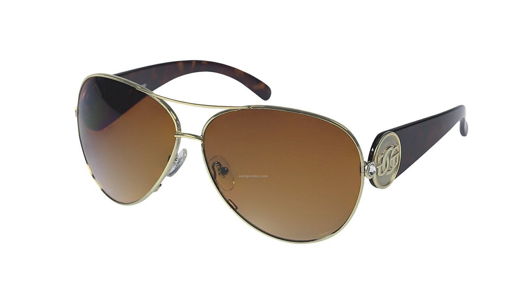 Gold/Turquoise Blue Guess Gradient Mens Sunglasses