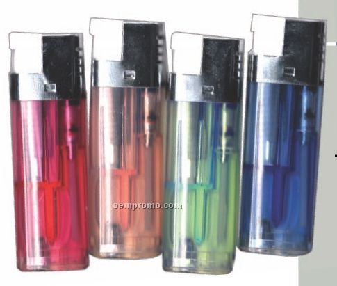 Silver Top Classic City Lite Refillable Lighter